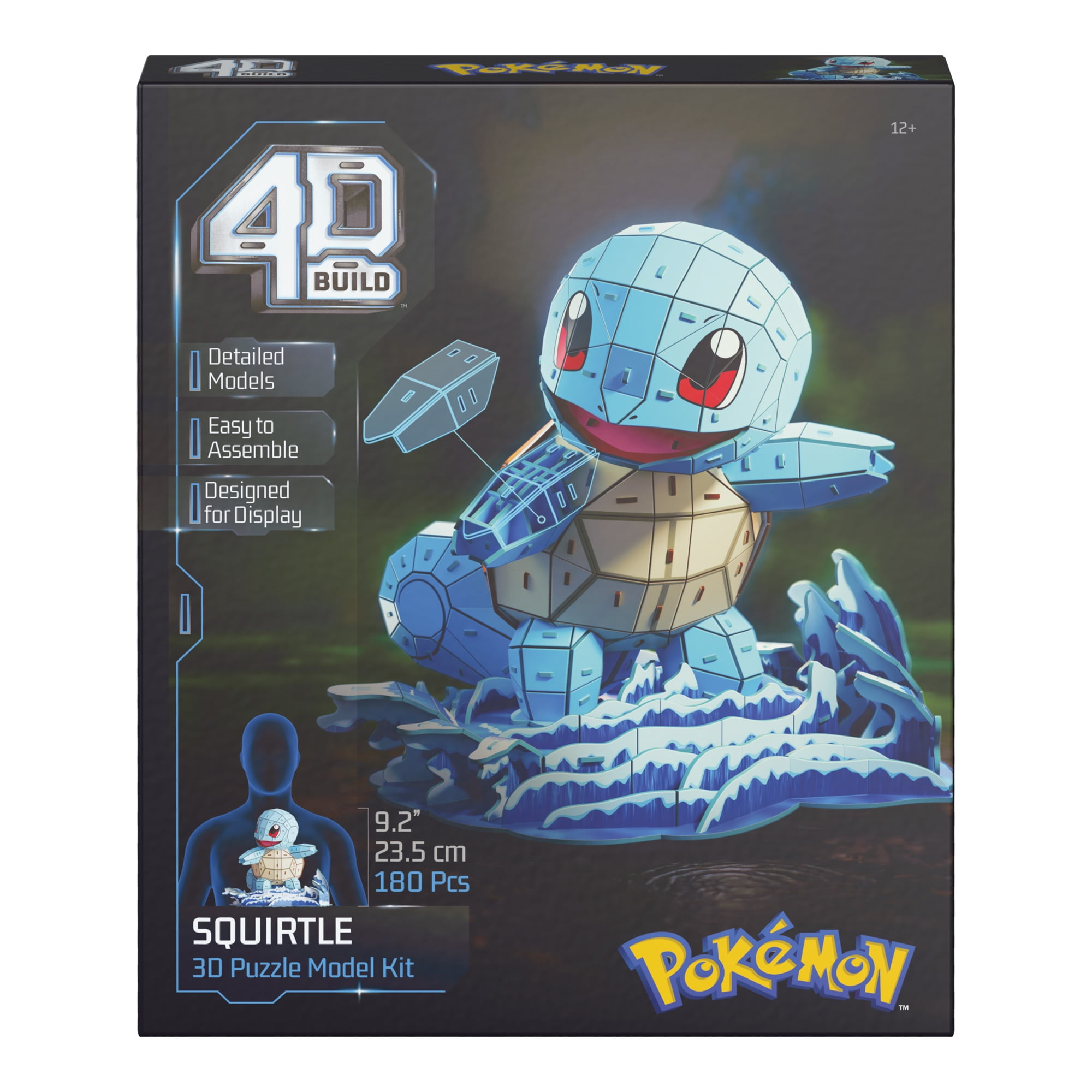 Puzzle 3d Squirtle Pokemon