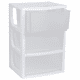 thumbnail image 1 of Organizador Plastico Multiuso 3 Cajones Blanco, 1 of 2