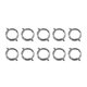 thumbnail image 1 of 10x Tijeras Para Aves De Corral Con Resortes De Acero Para Hueso De Pollo, Pato, Ganso, Componentes S, 1 of 3