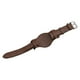 thumbnail image 2 of Accesorios De Correa De Reloj Cuero De Repuesto Para Hombres Correa De Muñeca De Liberación Rápida Café Ancho 2,2 Cm, 2 of 3