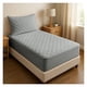 thumbnail image 1 of CUBRE COLCHON 1,5 PLAZAS IMPERMEABLE gris 1.5 PLAZAS, 1 of 9