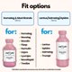 thumbnail image 2 of Protector de Vial de Insulina Vial Safe - Pack de 2 - Brillo Rosa, 2 of 9