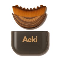 Brocha Facial Aeki Brush, Reafirmante Y Reafirmante Para El Contorno Linfático, 1 Unidad