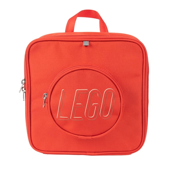 Mochila LEGO Small Brick Red para la escuela y los viajes