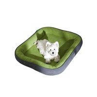 Crusec - Cama Para Mascotas Bordes Acolchados Tamaño Mediano L