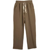 Likeshop - Pantalón Mujer Recto Casual Primavera Verano Algodón Tiro Alto 318