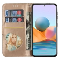 Funda Para Foxdock Elegante Funda Xiaomi Poco X5 Glitter Con Cremallera-Ideal Para El Uso Diario