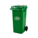 thumbnail image 3 of Basurero Contenedor 120 Litros Verde Con Ruedas, 3 of 3