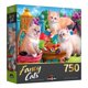 thumbnail image 2 of Puzzle RoseArt Fancy Cats con gatitos, fiesta de té, 750 piezas, 2 of 6