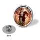thumbnail image 3 of Santa Cláusula-Theme Round Button Badge: Premium Metal Construction, Ideal for High-End Events 2.8 cm, 3 of 6