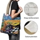 thumbnail image 3 of Hot Wheels: Let's Race Bolso de tela con estampado de lienzo para mujer, bolsa de compras reutilizable y estética, con cremallera interior, regalo para mujer, 35 × 40 cm., 3 of 6