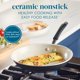 thumbnail image 3 of Set de utensilios de cocina Rachael Ray Cucina, cerámica, antiadherente, 13 piezas, 3 of 9