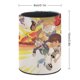 thumbnail image 2 of StuGo-theme Cylinder Pen Holder Pencil Organizer with Flannel Lining PVC Leather Material Cardboard Base for study work 10*8CM, 2 of 6