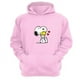 thumbnail image 1 of Polerón Canguro Snoopy Rosa Talla L Unisex, 1 of 2