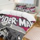 thumbnail image 1 of Spider-Man 3-Piece Twin Bed Set - Includes 1 Single Quilt And 2 Pillow Cases Bedding - Fade Resistant Microfiber - Spider, 1 of 4