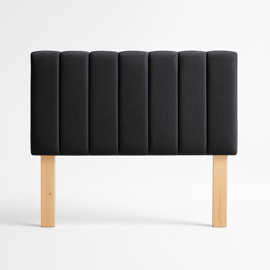 Ethan Desing - Respaldo 2 Plazas Tubular Gris Grafito