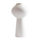 thumbnail image 2 of jarrón de flores blanco shabby chic florero jarra de madera maciza ornamento tabletop a, 2 of 5