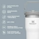 thumbnail image 3 of Tumbler Stanley IceFlow Flip Straw, 900 ml, aislante, color ciruela, 3 of 3