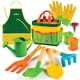 thumbnail image 1 of Juego de herramientas de jardinería Play22 Kids, 12 unidades con delantal, guantes y bolsa, 1 of 6