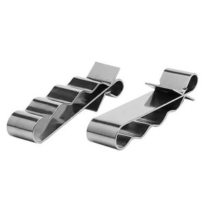 Soliot - 10 Clips Para 4 Cables 2.5-6Mm² Acero Inoxidable