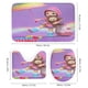 thumbnail image 3 of Juego de Cortina de Baño Desmarcar Arcoíris Rubí 4 Piezas, 3 of 6