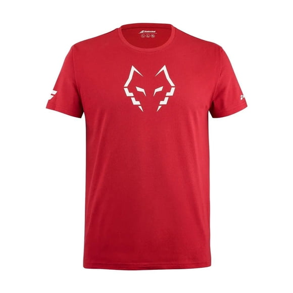 Polera Babolat Padel Cotton Juan Lebron Roja Tenis Padel