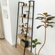 thumbnail image 1 of Estante Escalera de Metal con Repisas 60x35x171 cm Roble Claro, 1 of 7