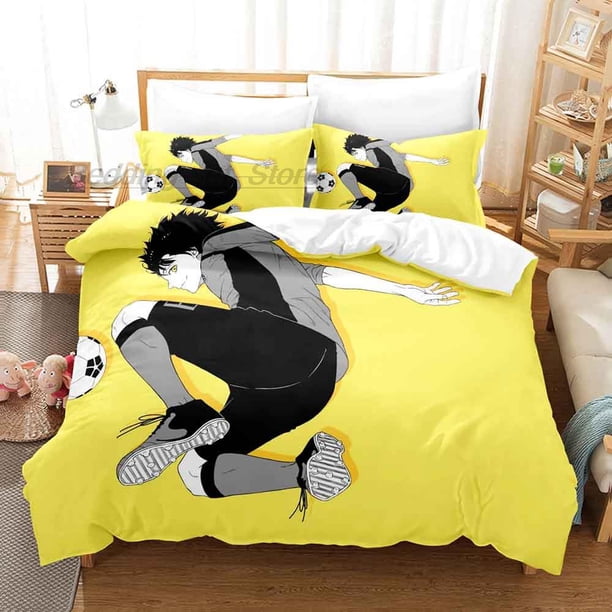 BLUE LOCK Bachira Bedding Set Bed Set Aldult Kid Bedroom Duvetcover Sets bed sheet set