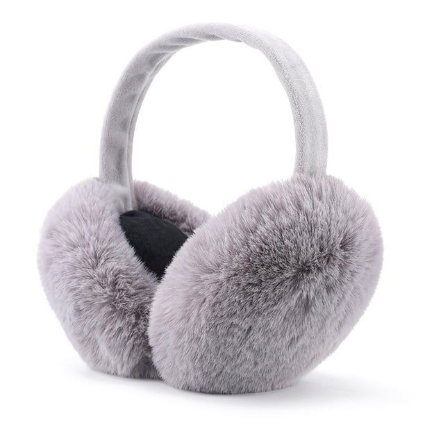 Orejeras de invierno para mujer y niña, ajustables, con lazo, para exteriores