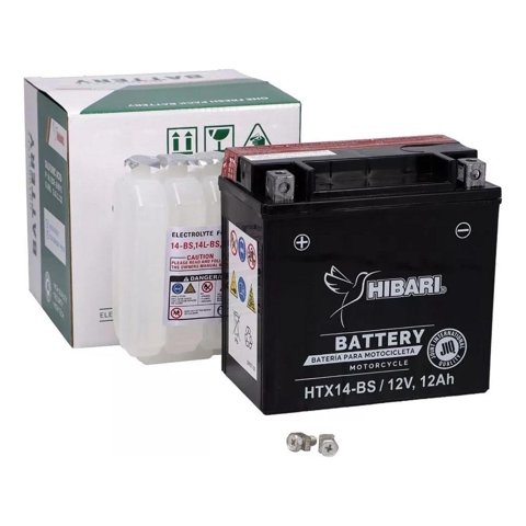 Genérico - Batería Para Moto Htx14-Bs / Ytx14-Bs/ Btx14-Bs