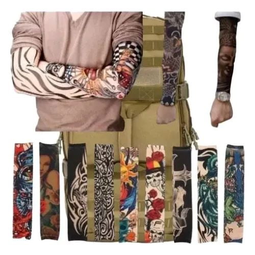 Metalfer - Pack 2 Pares Mangas Cubre Brazos Para Proteger Del Sol De Colores