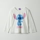 thumbnail image 1 of Polera Manga Larga Niña Lilo & Stitch Classics Blanco Disney, 1 of 4