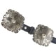 thumbnail image 4 of Cinturón Angel Ranch XL Negro con Conchos Florales, 4 of 4
