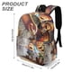 thumbnail image 3 of Max y los Caballeros de la Noche-theme Backpack, Campus style schoolbag Bookbag with Adjustable Shoulder Straps And Large Zip Compartment, Unisex Travel Bags.42x30x15cm, 3 of 6