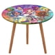 thumbnail image 1 of Rainbow Rangers-theme Fitted Round Tablecloths Elastic Edged Table Covers Waterproof Table Cloth for Kitchen Holiday Party Tables Decor 120cm, 1 of 6