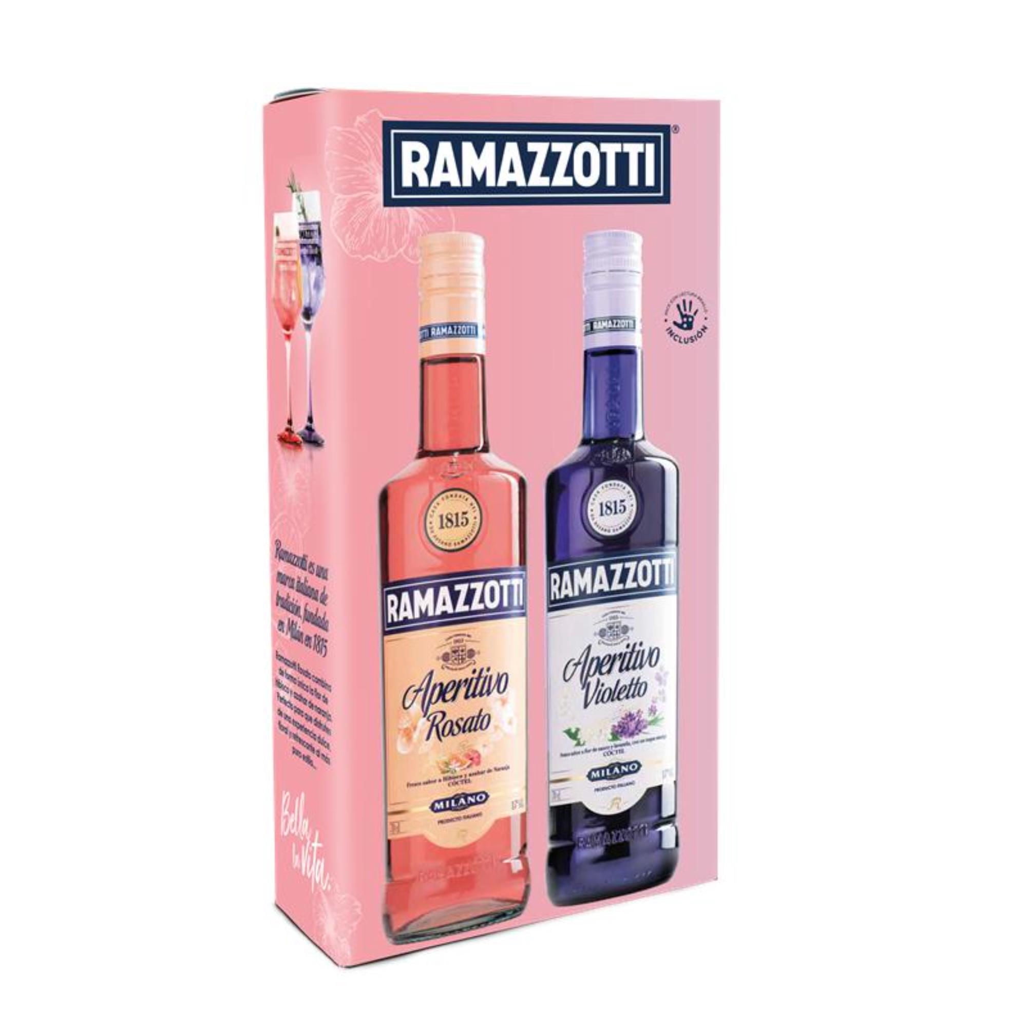 Pack Pack Ramazzotti Rosato + Violetto