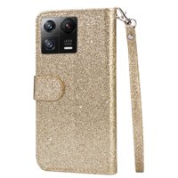 Funda Para Foxdock Elegante Funda Xiaomi 13 Glitter Con Cremallera-Ideal Para El Uso Diario