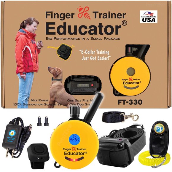 Collar Electrónico Educator FT-330 con alcance de ½ milla e impermeable