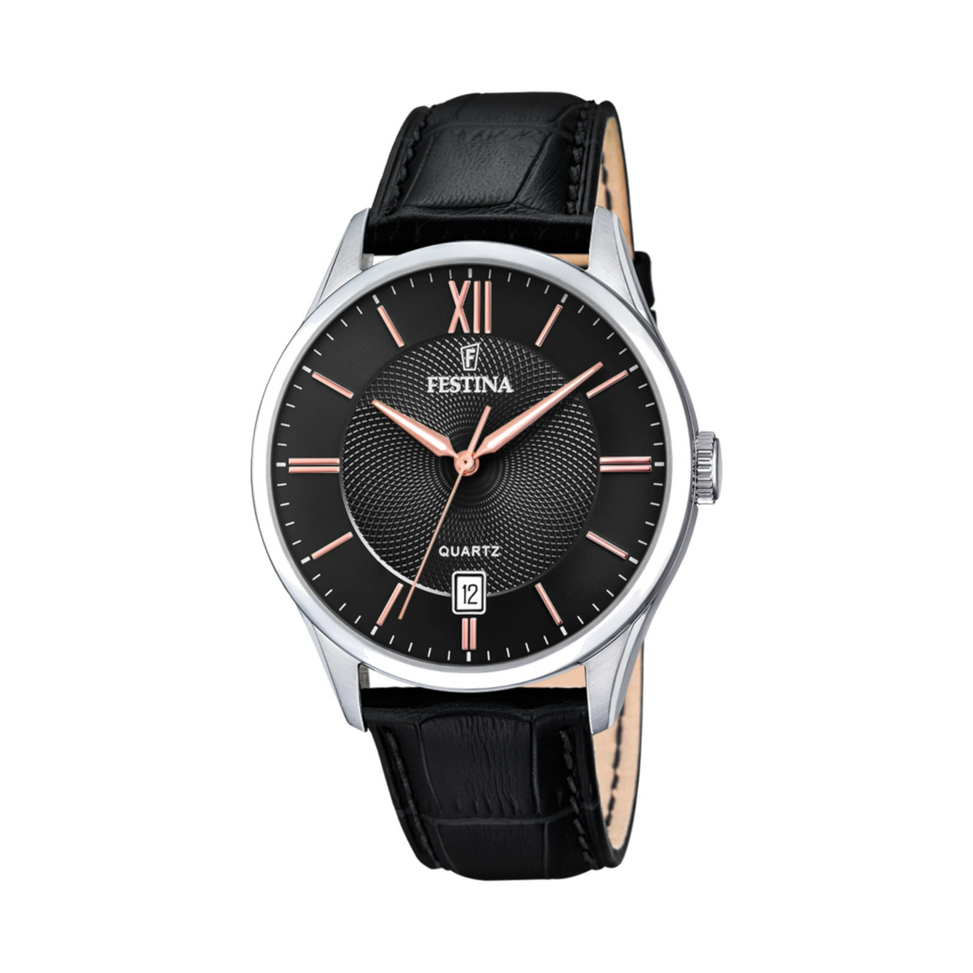 Reloj F20426/6 Festina Negro Hombre Acero Clásico