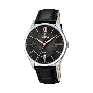Reloj F20426/6 Festina Negro Hombre Acero Clásico