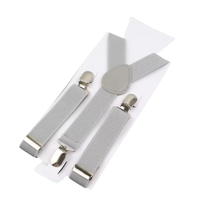 Genérico - Suspensor Tirantes Para Pantalones 3,5 Cm Colores Varios