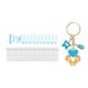 thumbnail image 5 of Lindo Llavero Portátil Para Coche Con Forma De Huella De Pie, Regalo Para Invitados De Baby Shower, Color Azul, 5 of 5