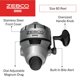 thumbnail image 2 of Carrete de Pesca Zebco 80 de Tamaño Plateado Spincast, 2 of 6