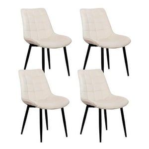 Klik Muebles - Pack De 4 Sillas Macron Terciopelo - Beige