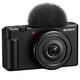 thumbnail image 2 of Cámara De Vlogs Zv 1f Negra Con Tarjeta Sd De 32 Gb Y Bolsa, 2 of 9