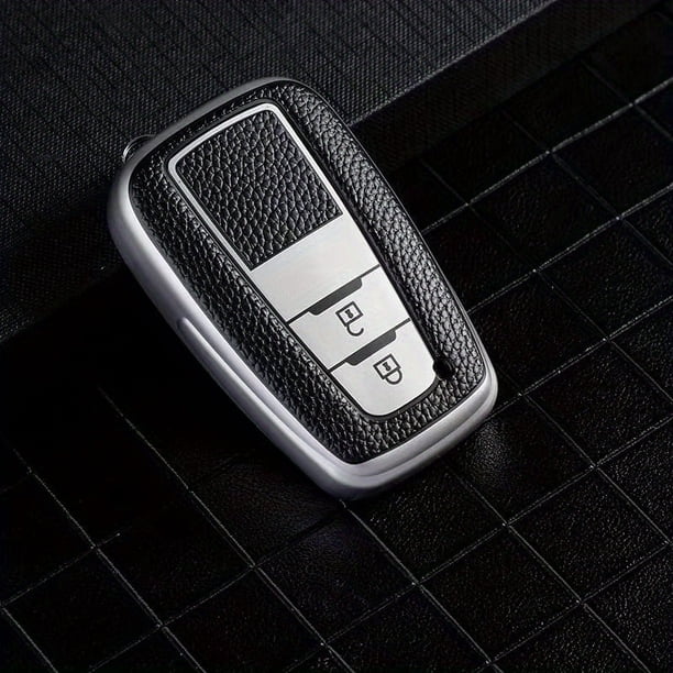 1pc Auto Leather TPU Car Key Cover Case For Toyota Prius Camry Corolla C-HR RAV4 Prado 2018 Keychain Accessories