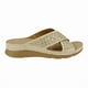 thumbnail image 1 of Sandalia New Walk Perforada Beige, 1 of 6