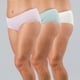 thumbnail image 2 of Pack 3X Calzon Maxi Algodon Rib Flores Mujer 25578-1, 2 of 6