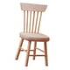 thumbnail image 2 of Muebles En Miniatura Para Casa De Muñecas, Mini Silla De Madera Sin Pintar, Modelo De Decoración, 1/12, 2 of 3