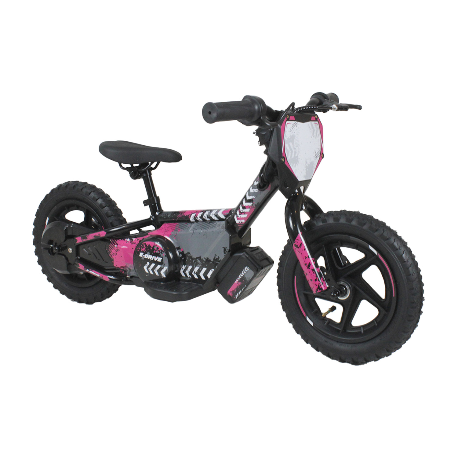 Bebesit - Bicicleta Moto Eléctrica E-Bike Beride Aro 12 Rosada